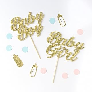 Baby Shower Cake Topper. Gender Reveal. Baby Boy or Baby Girl. baby shower gift. Cake decoration.Baby Shower Decorations. Pregnant. Baby Shower reveal cake topper.