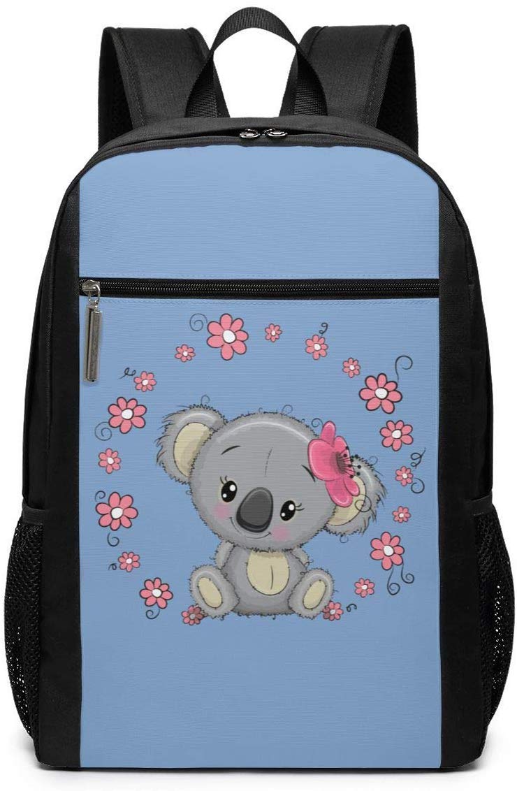 Koala Unisex Multipurpose Shoulder Bag Backpacks School Bookbag Casual Daypack Laptop Bag 17 in Koala