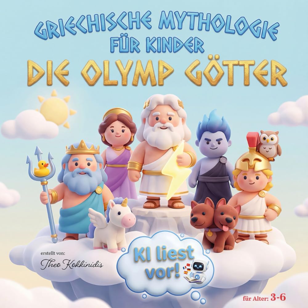 Griechische Mythologie Für Kinder: Die Olymp Götter: 3 (Greek Mythology For Kids)