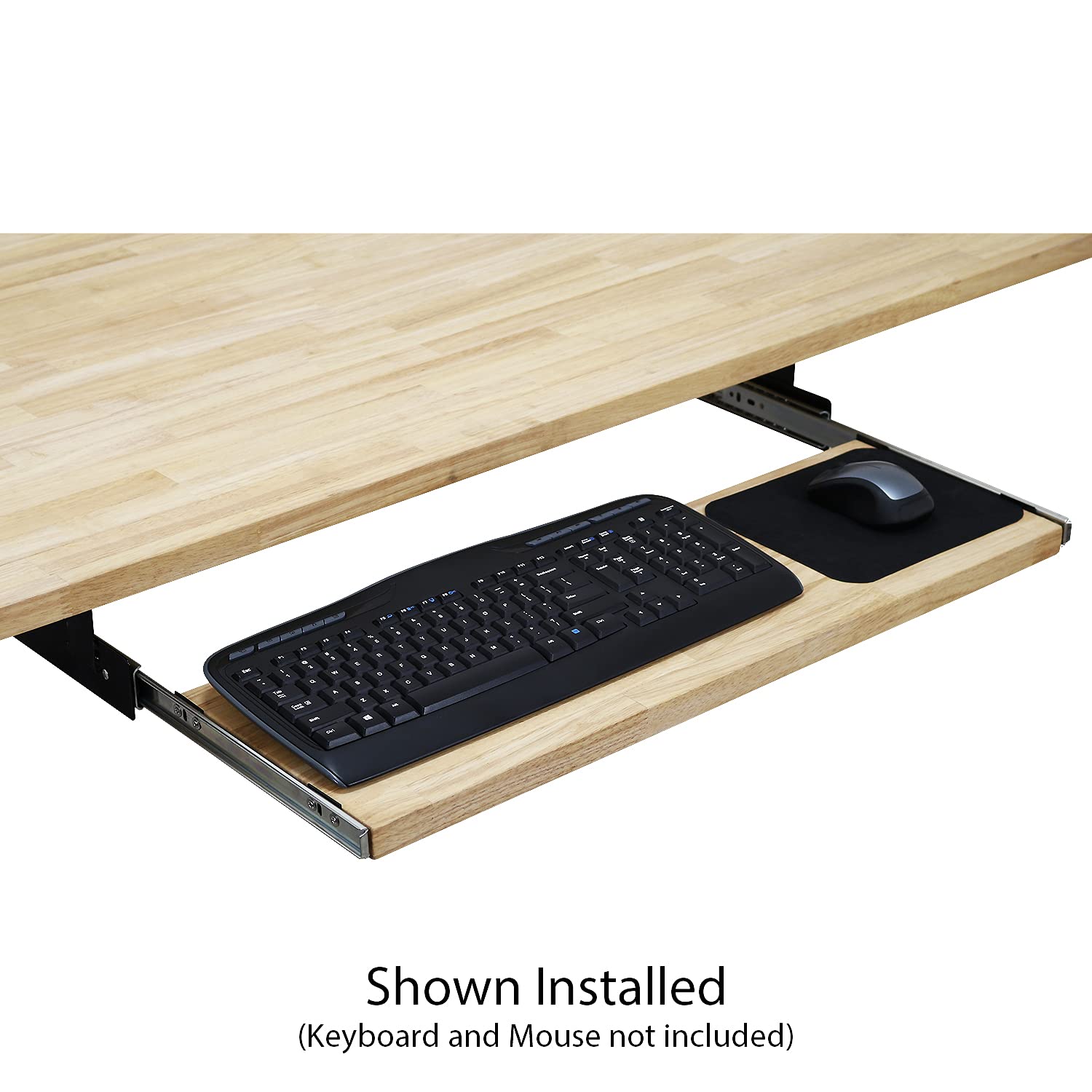 Amazon.com: BenchPro Keyboard Tray Hardwood Butcher Block, 9