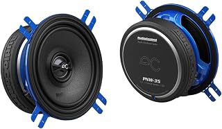 PNW Series Car Speakers, 3.5" Coaxial Premium High-Fidelity, 25 Watt RMS/50 Watt Max, 2 Ohm (Pair)