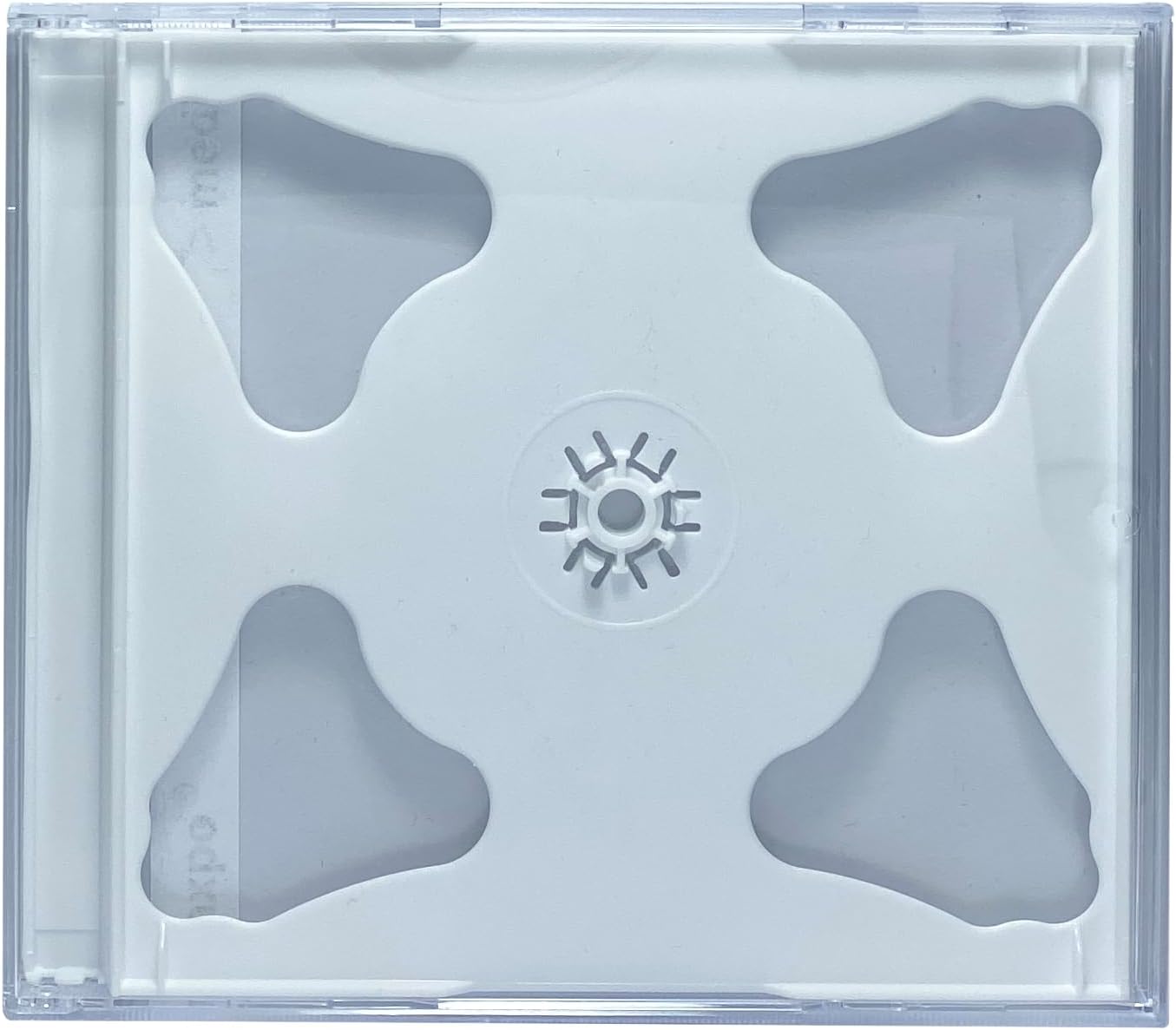 CheckOutStore 400 Standard White Double CD Jewel Case