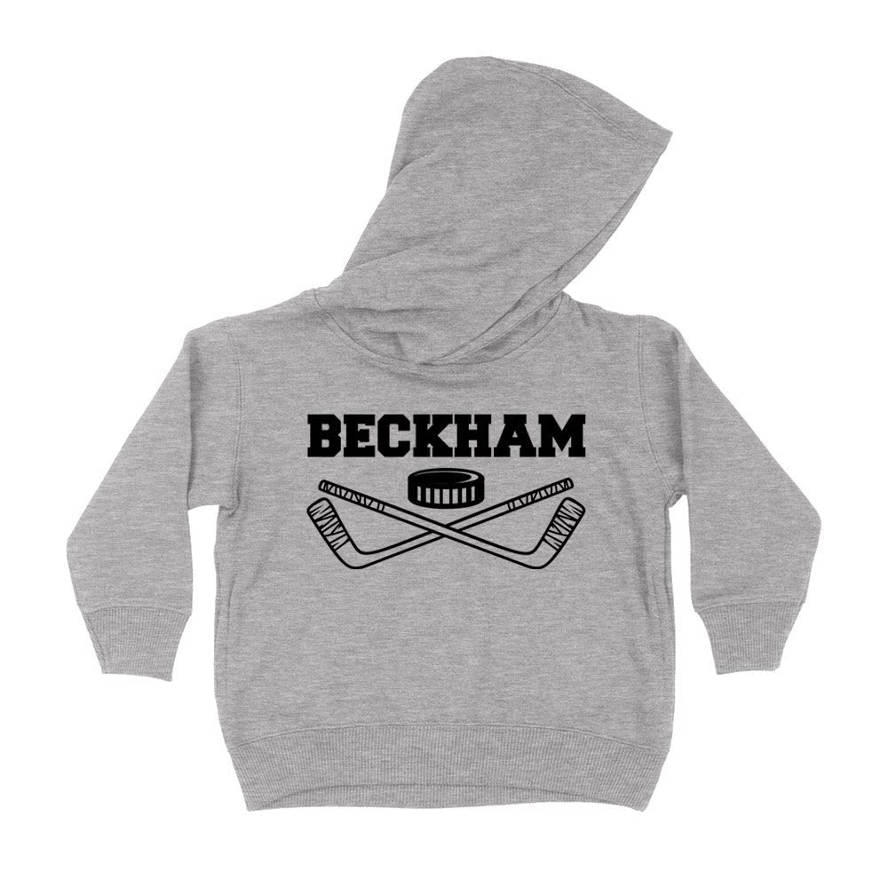 Hockey Beckham Kids Hoodie Sweatshirt Toddler 5T Heather Grey