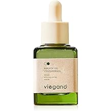 [ viegano ] Rejuvenating Serum with Bakuchiol Retinol Alternative | BAKUCHIOL + TOCOPHEROL | Targets Fines Lines &amp; Wrinkles | Korean Skincare for Elasticity &amp; Uneven texture| 100% Vegan | 35 mL