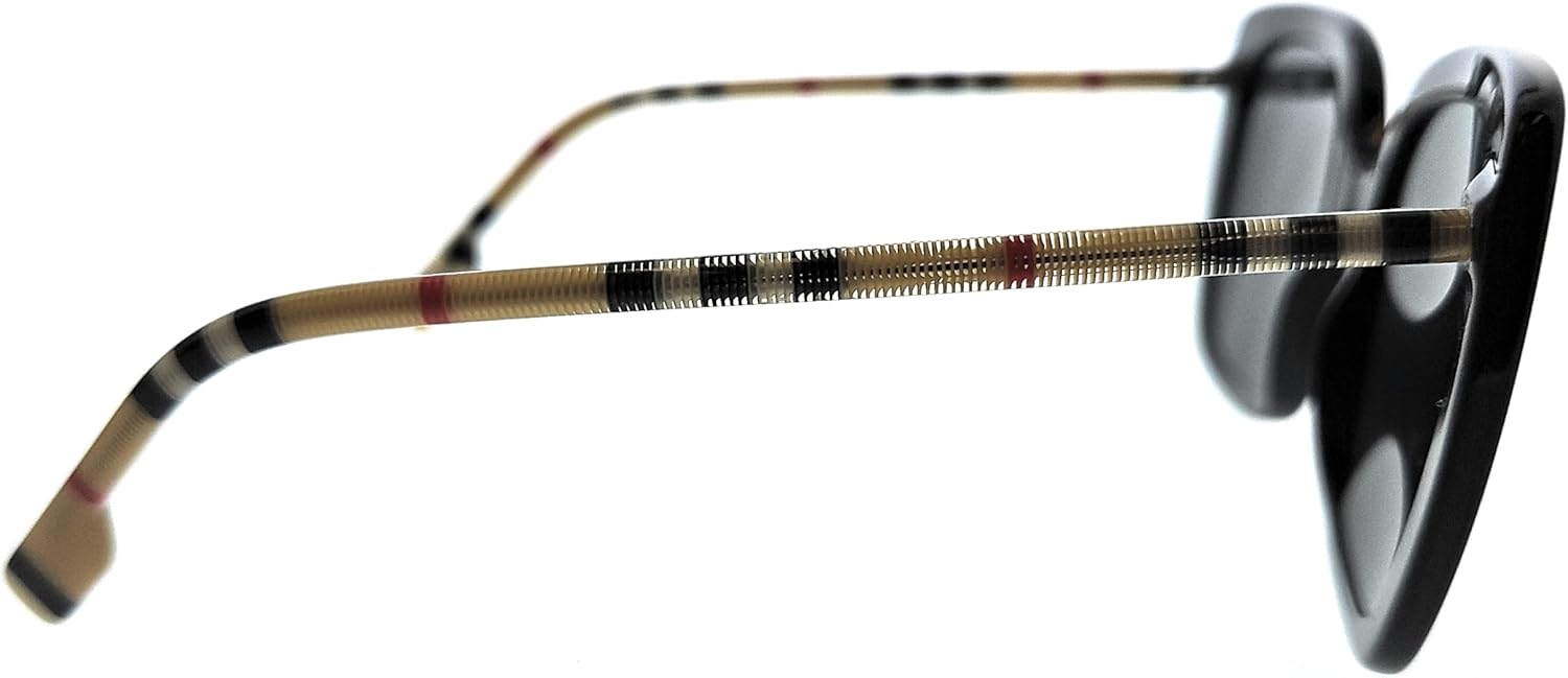 BURBERRY 0BE4323 385387 Black Square Sunglasses