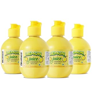 Fruitaco Lemon Juice Concentrate 1000 ml (250ml x 4)