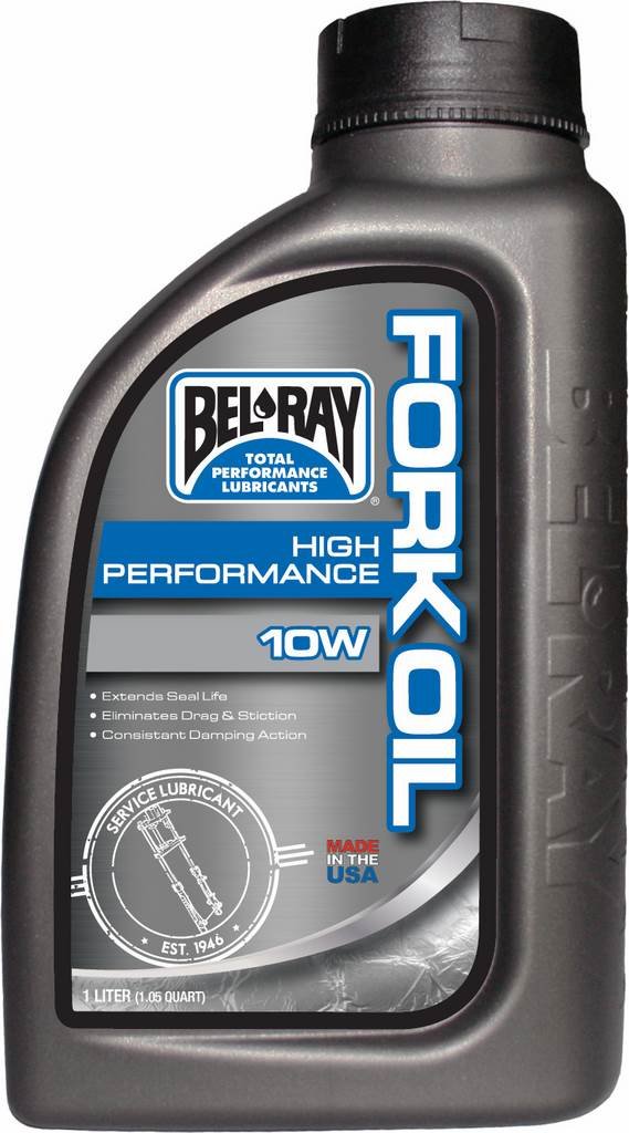 BEL RAY - 36008 : Botella 1 L Aceite Bel-Ray Horquilla High Performance 30W