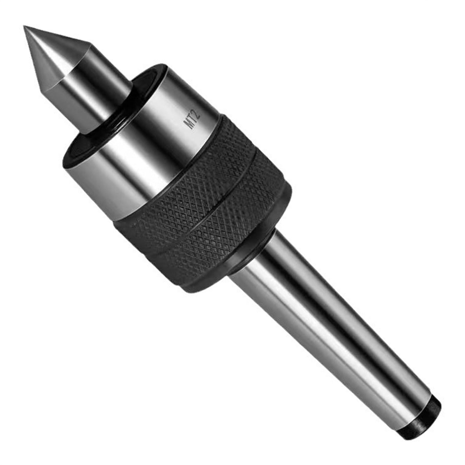 Precision MT2 Convex Tip Center Point for Metalworking Equipment, Perfect for Aerospace Automotive Industry Quick Install Live Center
