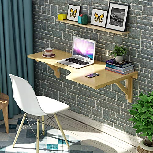 Bureau mural table flottante 120 cm : la solution idéale pour travailler sans encombrer le sol - 6
