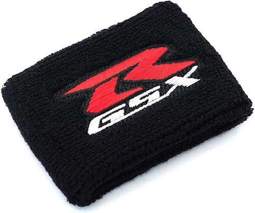 MOWOK Se adapta a Suzuki GSXR 600 GSX-R 750 1000 1100 1500 1300 Hayabusa Líquido de Freno Delantero Depósito de Aceite Cubierta Calcetín