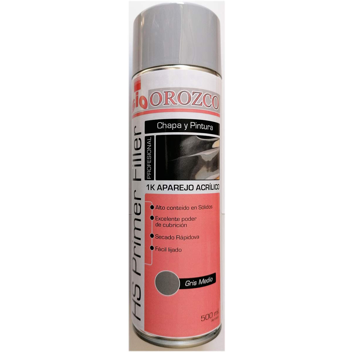 3 x Primer Spray Primer HS grigio medio 500 ml.