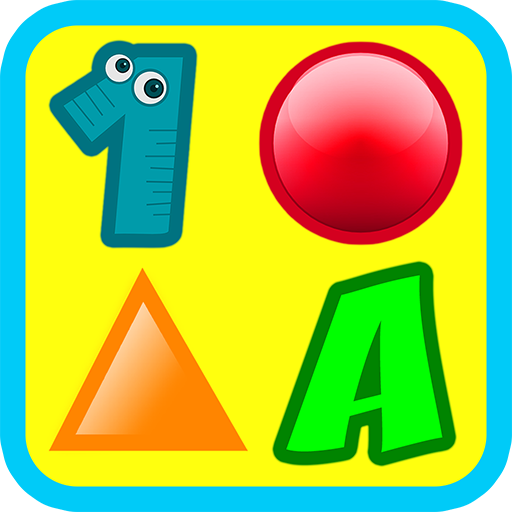 3 Preschool Activities in One App - Fun Educational Kids Games (ABC letters, learn numbers, teach colors, shapes, 123 counting, matching objects and train memory) for Toddlers & Kindergarten Explorers Free