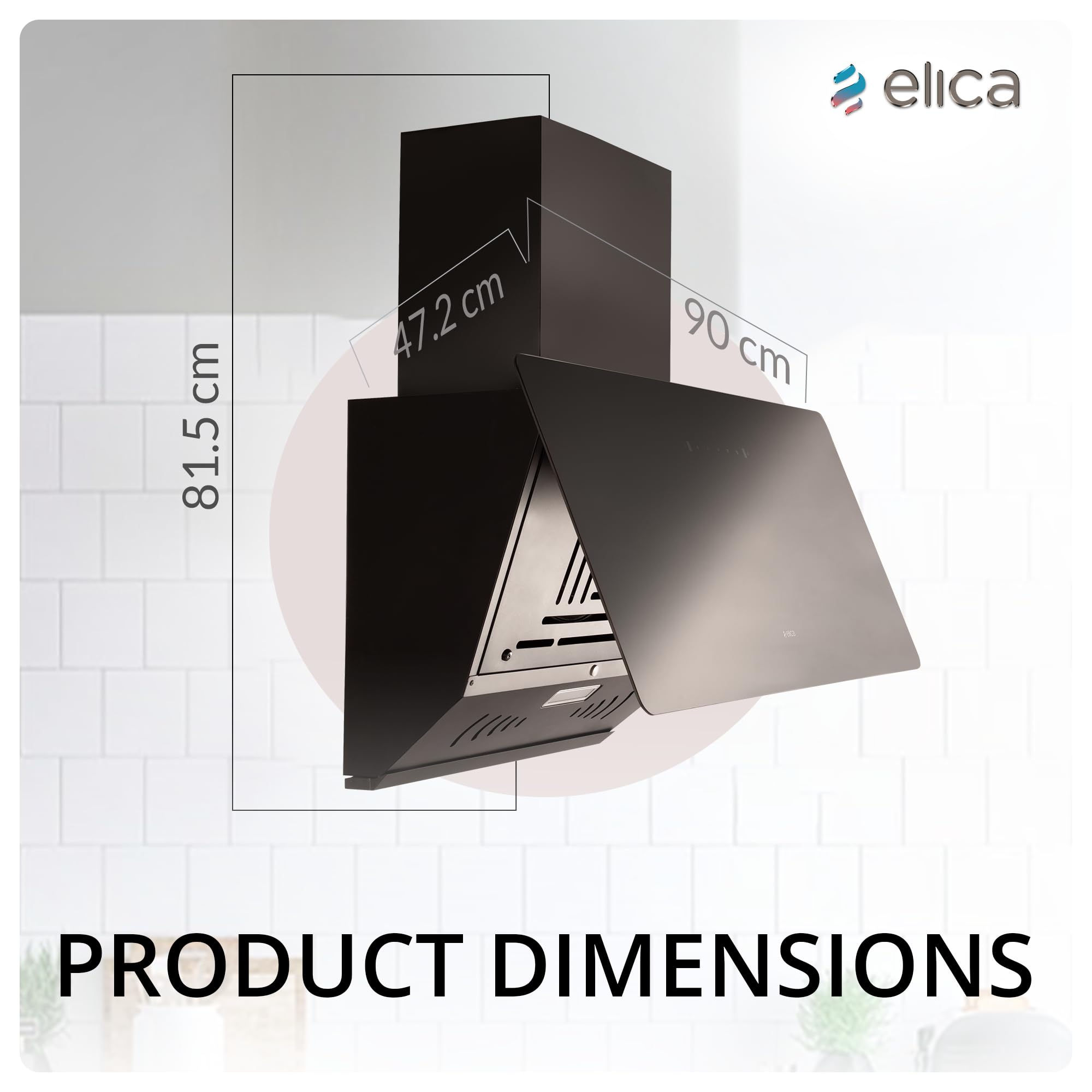 Elica KITTY Chimney - Powerful & Easy Clean -8