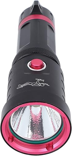 Luces de buceo de 5000lm, brillo ajustable impermeable IPX6, linterna subacuática de 328.1 ft para actividades de buceo