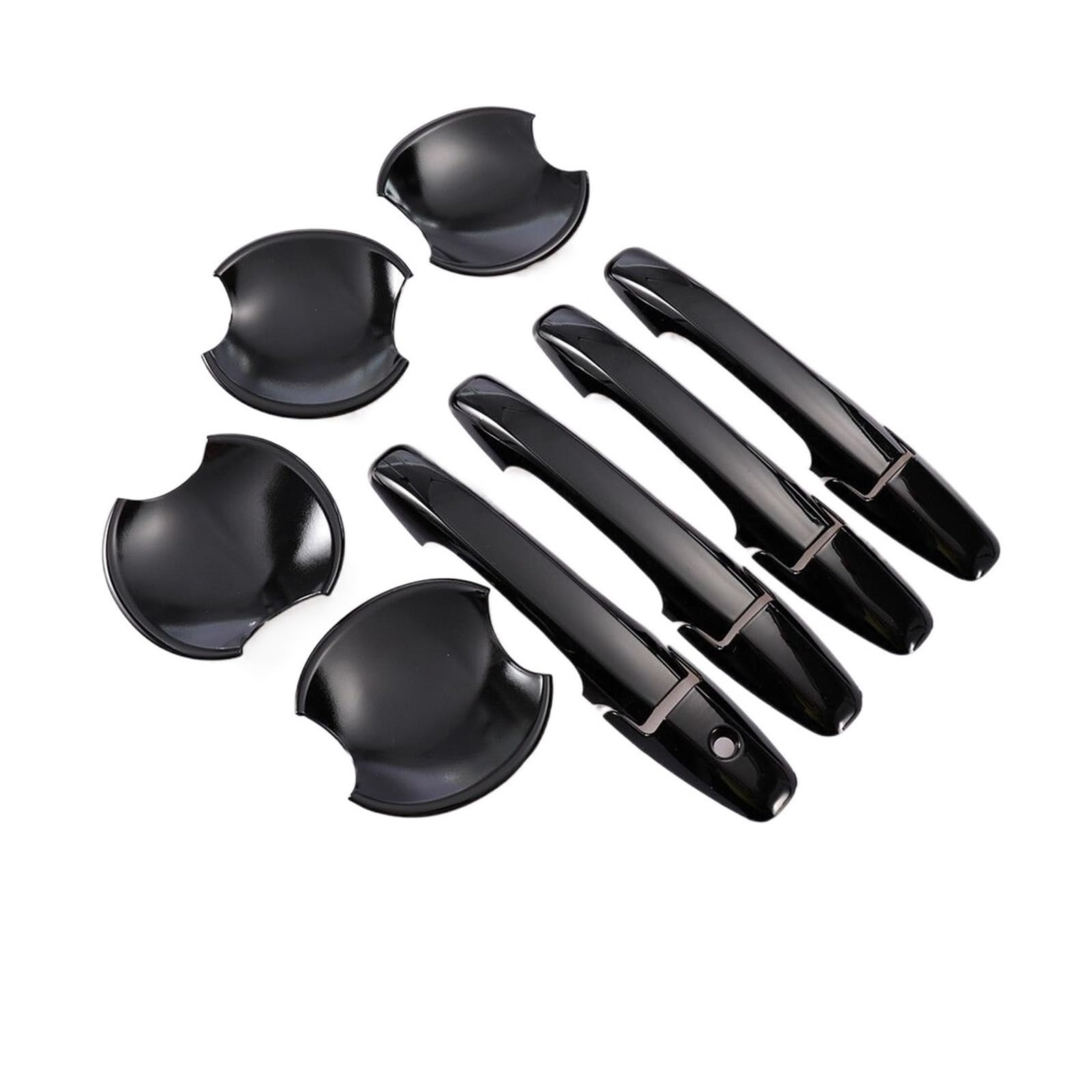Drezzo Car Exterior Door Handle for Pilot 2009-2014 Car Door Handle Cover Decor Trim Styling(Handle Bowl 1)