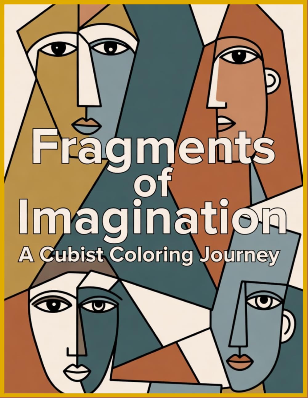 Fragments of Imagination: A Cubist Coloring Journey