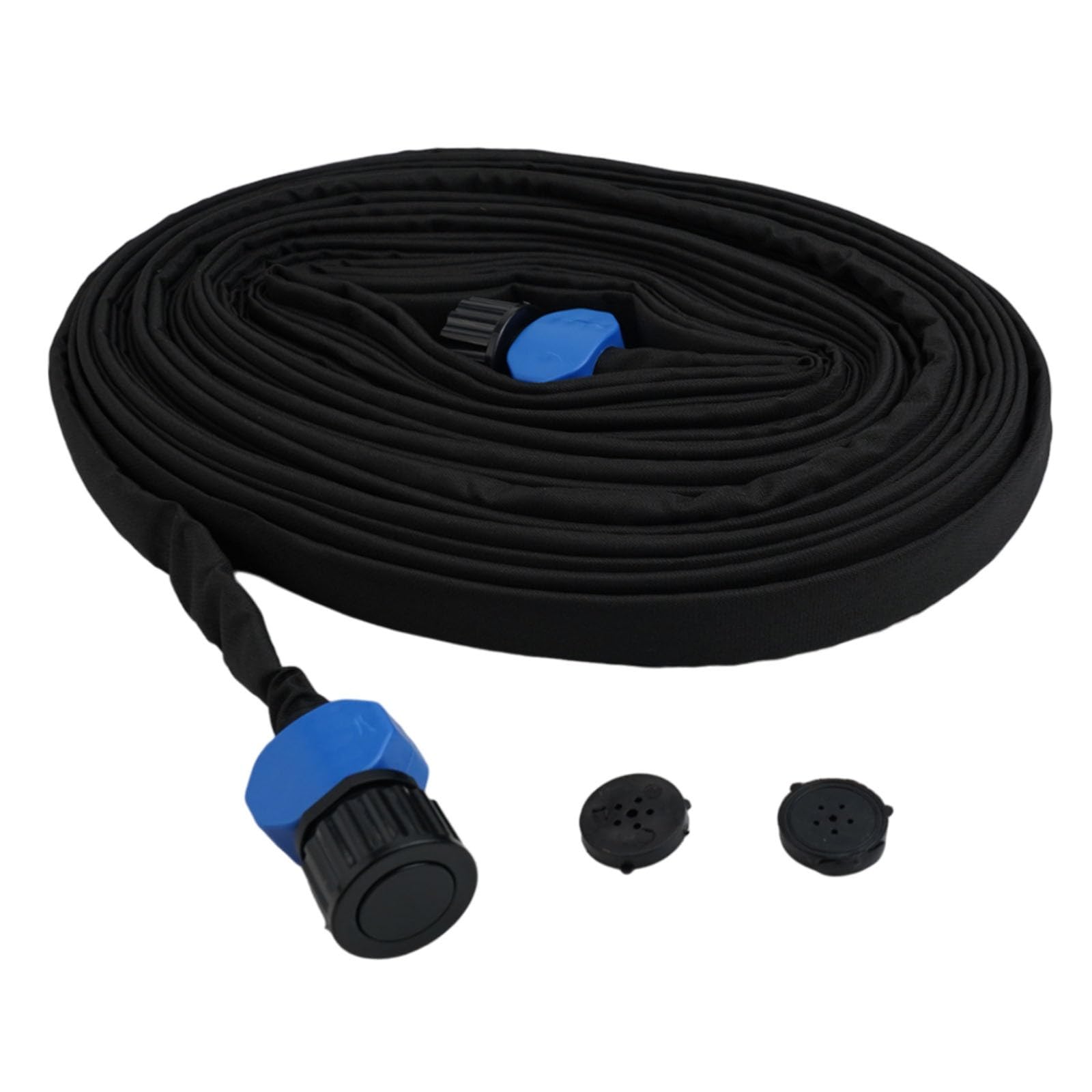 Tubo da giardino in PVC per infiltrazioni – Tubo flessibile piatto per irrigazione di piante da esterno, 7,6 m/15,2 m/22,9 m/30,5 m, 30,5 m