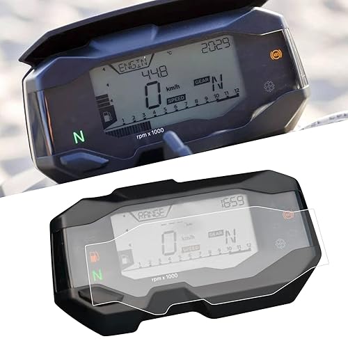 BAIONE Worldmotop - Protector de pantalla para instrumentos, película de protección para salpicadero de motocicleta compatible con BMW G310GS G310R