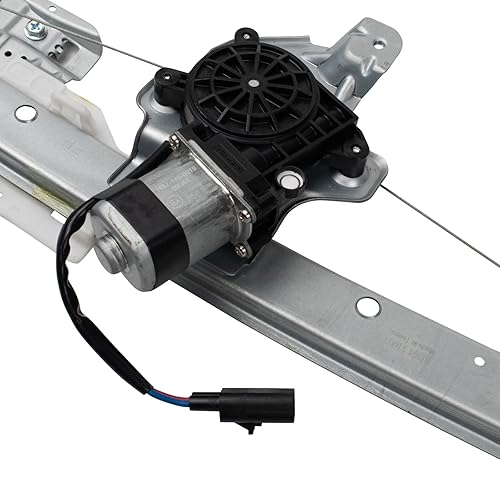 Vista 894 de TRQ Elevalunas eléctrico trasero derecho y conjunto del motor del lado del pasajero Compatible con Ford Escape 2008-2012 Mazda Tribute Mercury