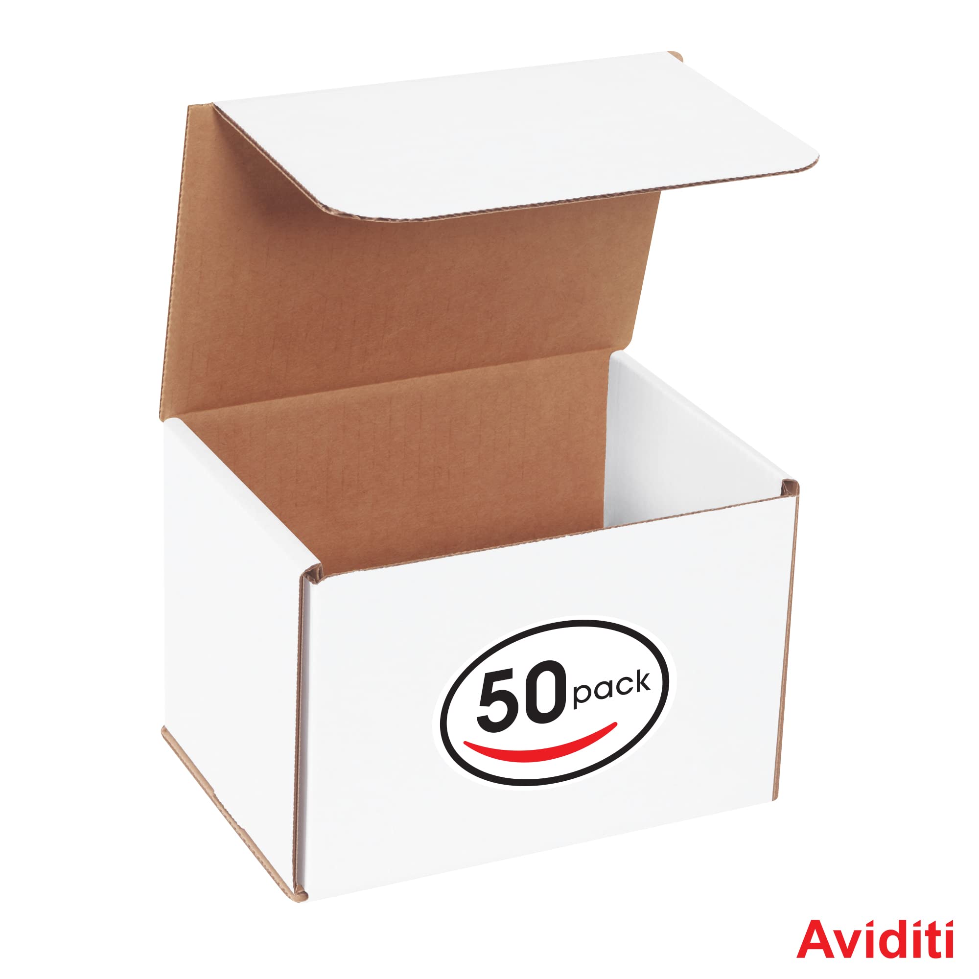 ホワイトフレア 5box分 新品未開封100p Amazon.com: Aviditi White Corrugated Cardboard Mailing Boxes