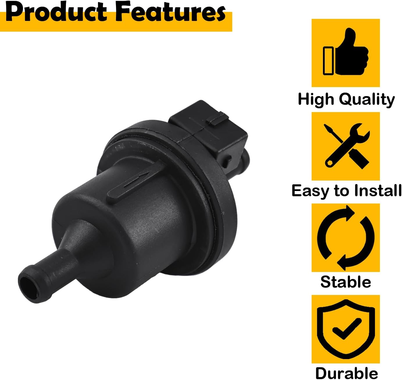 WTV100140 Vapor Canister Purge Valve Compatible with Land Rover Discovery Series II 1999-2002