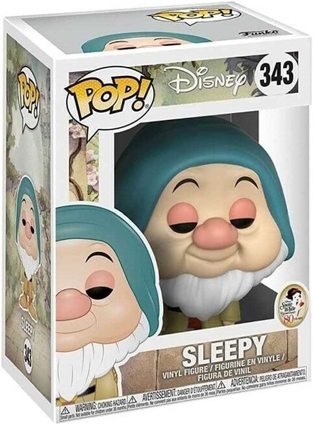 Funko Pop Disney: Snow White - Sleepy Collectible Vinyl Figure - Image 2