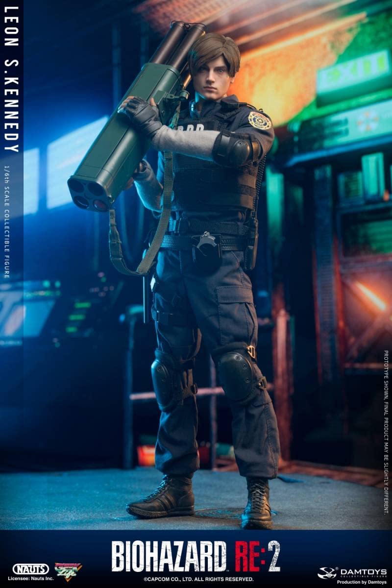 Amazon.co.jp: DAMTOYS バイオハザード RE:2 1/6 レオン S.ケネディ 
