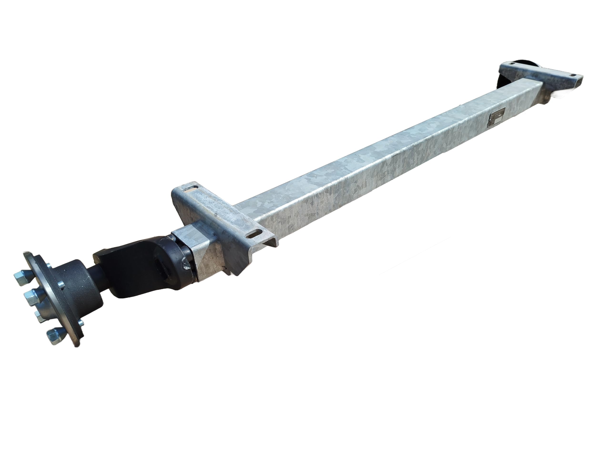 HGW 750 kg Achse für Anhänger - AM: 1000 mm - LK: 4 * 100 - Anhängerachse