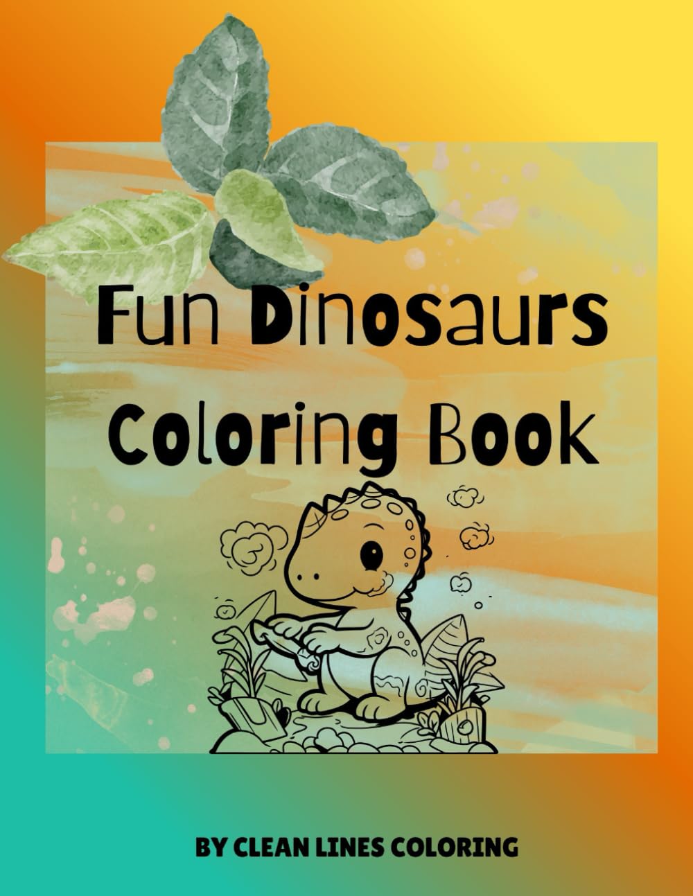Fun Dinosaurs Coloring Book