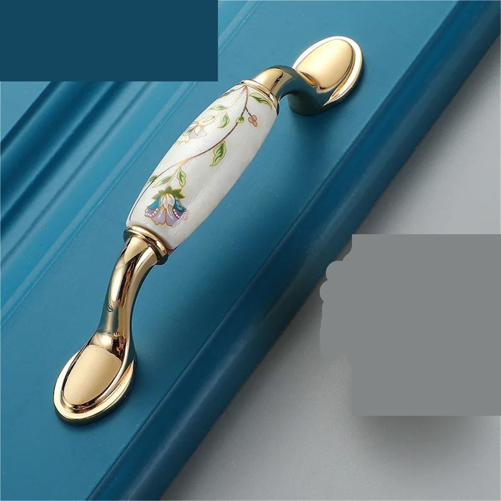 10PCS Ceramic Cabinet Handles intage Drawer Knobs Wardrobe Door Furniture Handle Pour Tiroirs