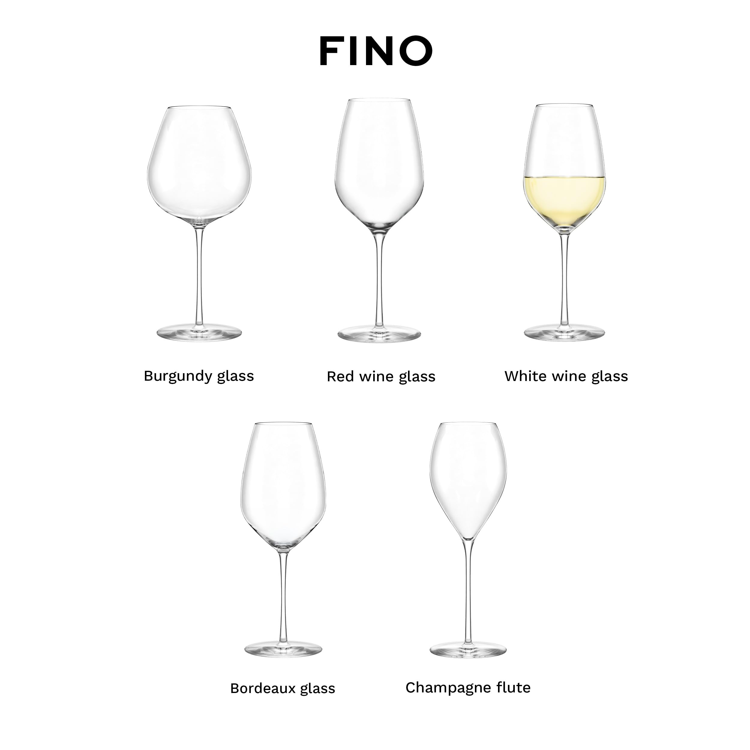 Stölzle Lausitz Stölzle - Juego de 6 copas de vino blanco