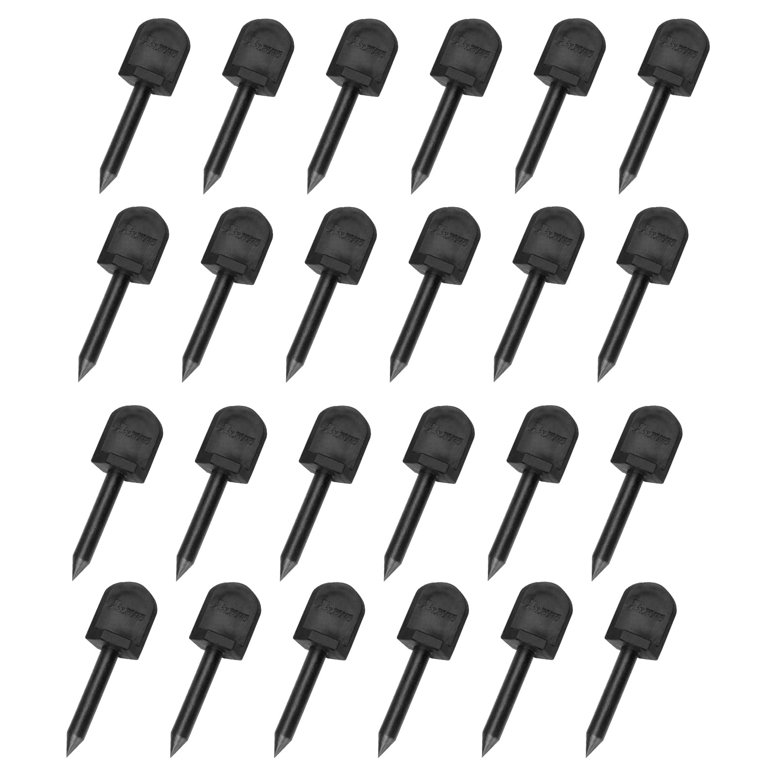 Elong Archery Target Pins Fix Paper Face Foam Straw Targets - 2.5 inch (24pcs/pack)