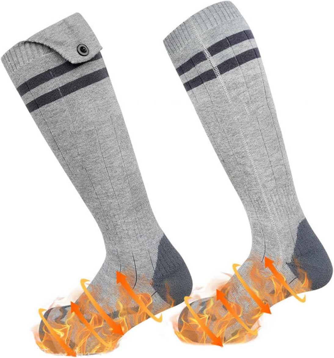 Electric Heating Socks Fast 3 Second Warms Up Winter Warm Thermal Socks for Outdoor Fishing Camp Hiking Enduring Comfortable Warm Sock