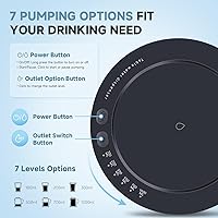 Vista 2 de Water Dispenser for 5 Gallon Bottle – Desktop Electric Water Pump with USB-C Fast Charging, Portable 5 Gallon Water Jug Dispenser for Home, Office