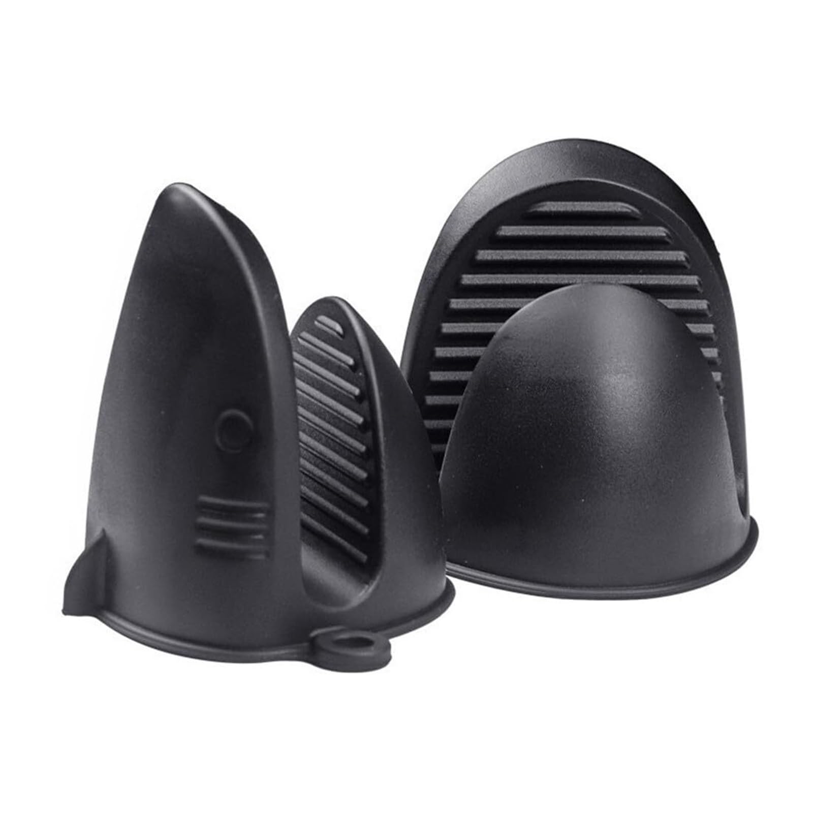 Rękawice Kuchenne, Rękawice Kuchenne Izolowane Silikonem Z Klipsem Do Gotowania I Pieczenia W Frytkownicy Pieczenia(Black,12cm)