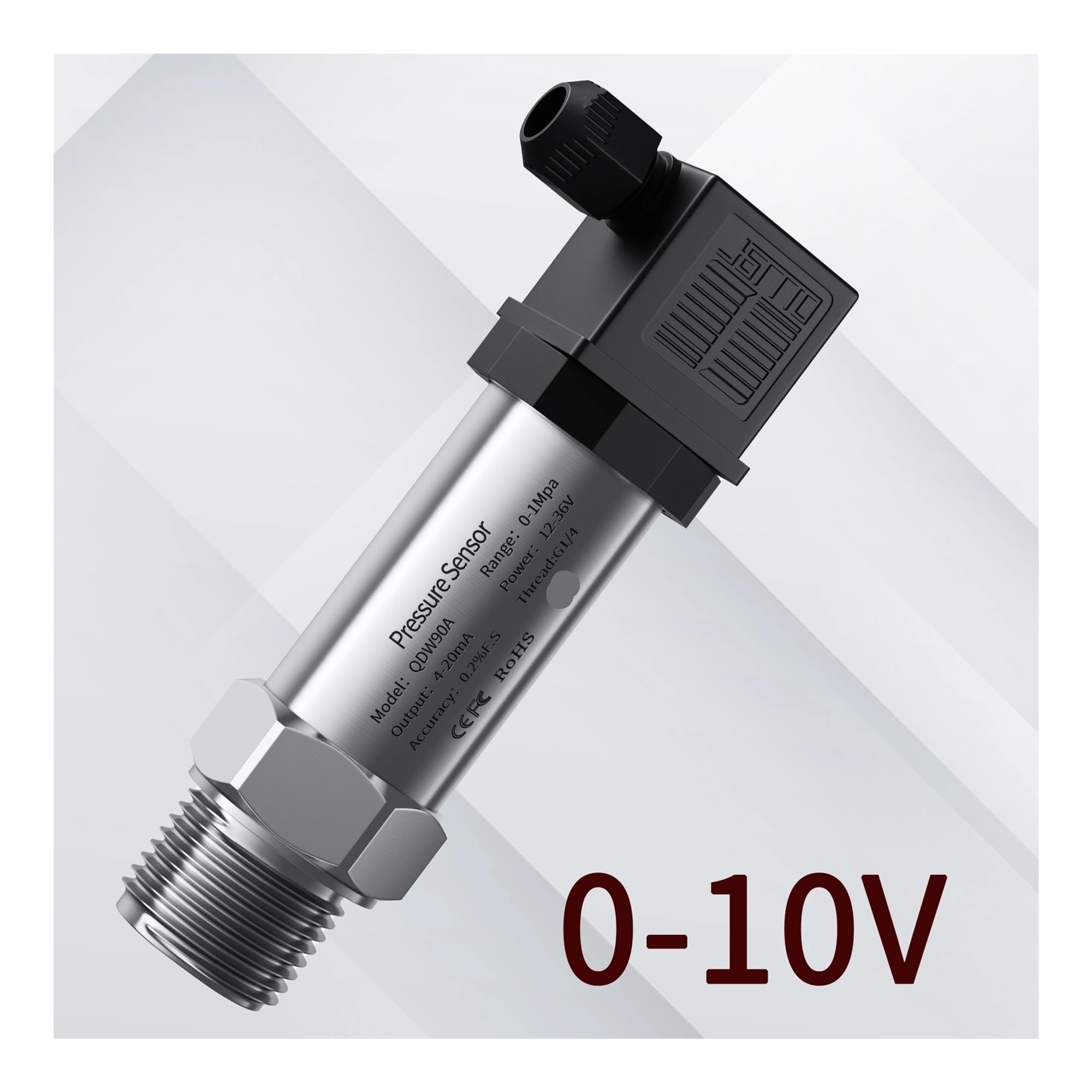 Drucktransmitter 4-20 mA 0-10 V RS485 0-10 bar M20 x 1,5 Drucksensor