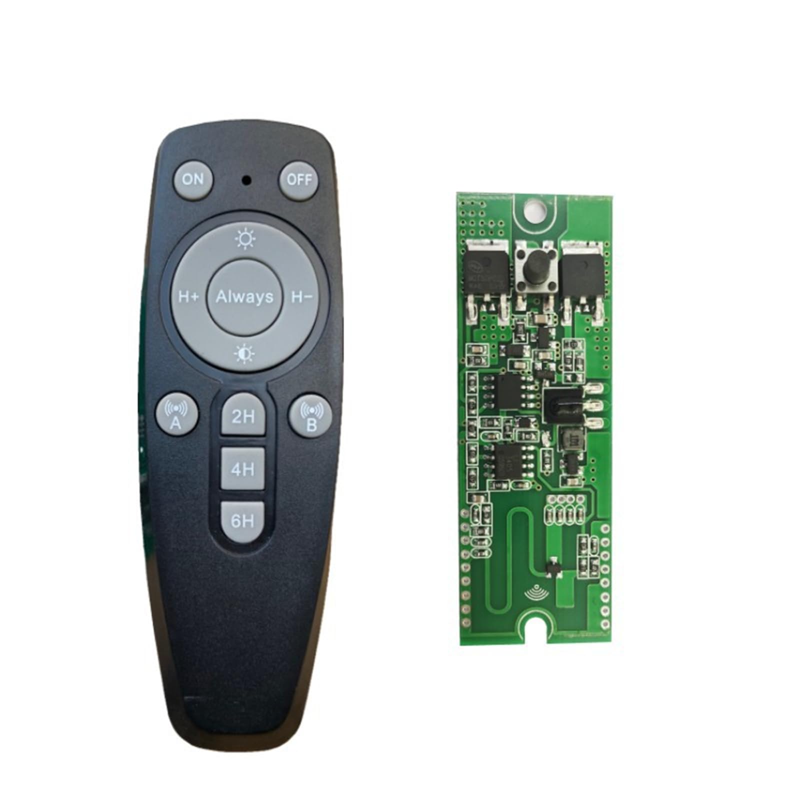 40W Solar Lamp Light Circuit Board Solar Lamp Circuit Board Remote Controllers Human Body Sensing LED Control Module Remote Controllers LED Module