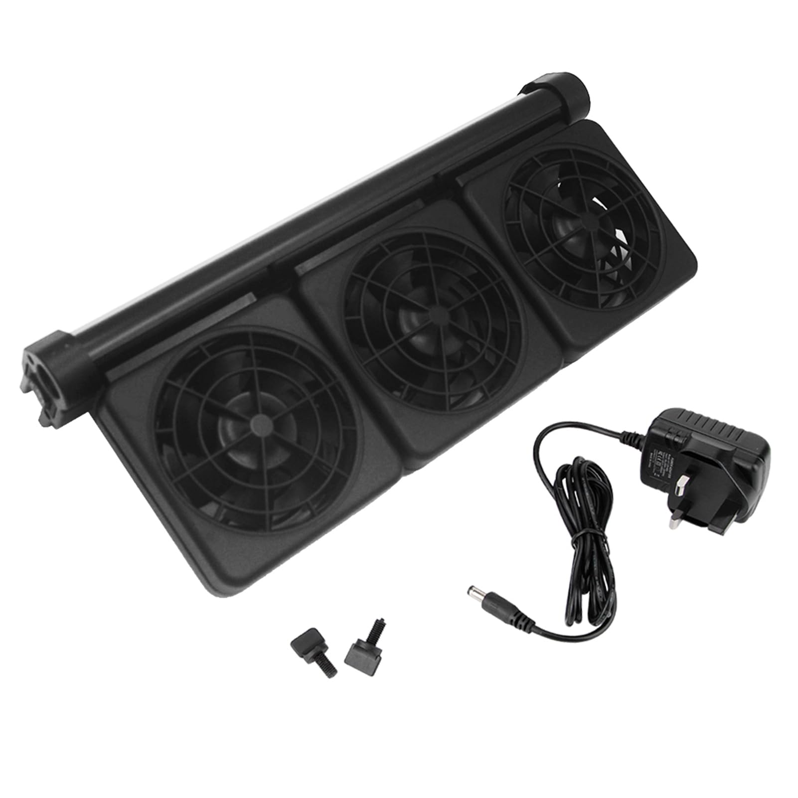 FILFEEL Ventilateur de refroidissement efficace pour aquarium avec vitesse du vent pour une installation facile dans les aquariums (3 têtes)