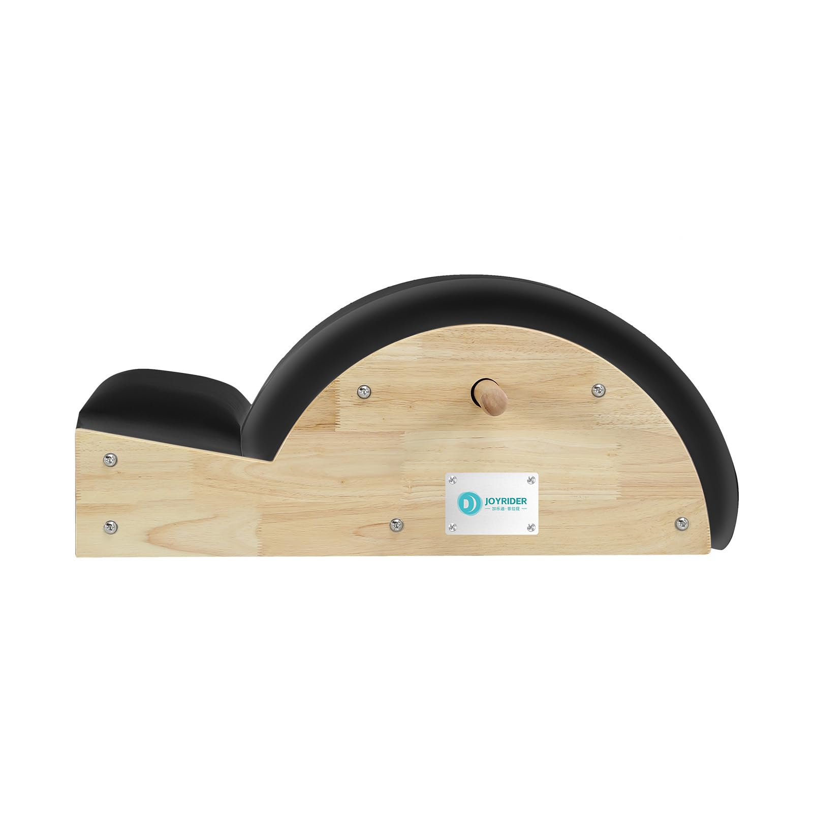 JOYRIDER Pilates Spine Corrector for Body Fitness,Spine Supporter for Balance Exercise,Pilates Arc for Core Strengthening & Streching (Black)