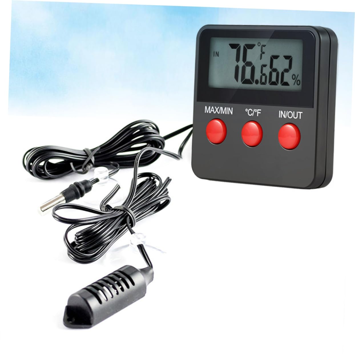 Artibetter 3 Pz misuratore di Temperatura Digitale igrometro termometro idrometri umidità termometri misuratore umidità misuratore di umidità Digitale misuratore di Temperatura e umidità
