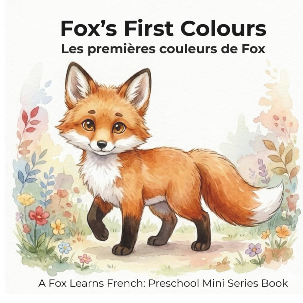 Fox's First Colours - Les premières couleurs de Fox: A Fox Learns French: Preschool Mini Series Book