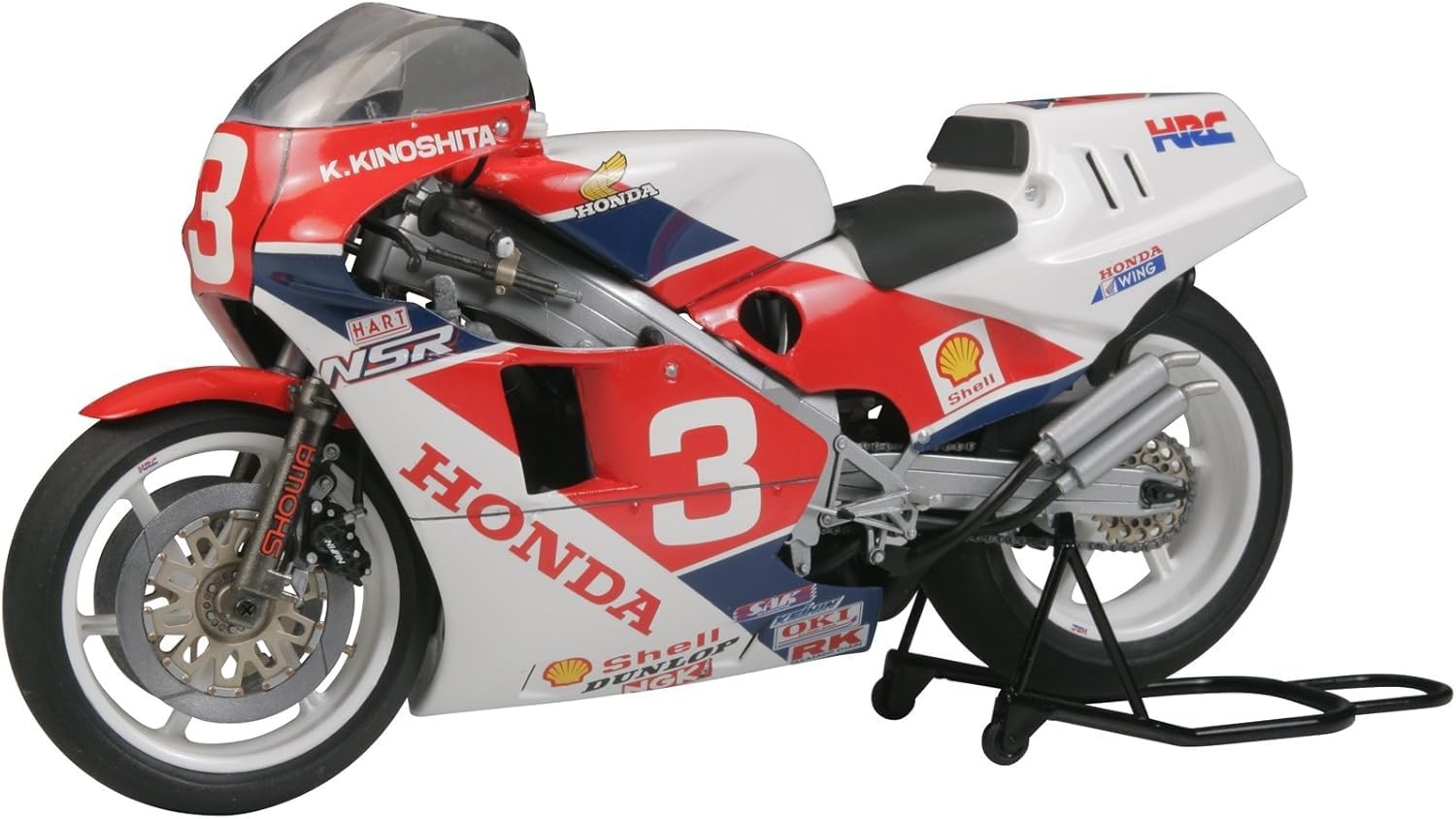 Tamiya 14099 1/12 Motorcycle Series No. 99 Honda NSR500 Factory Color Plastic Model