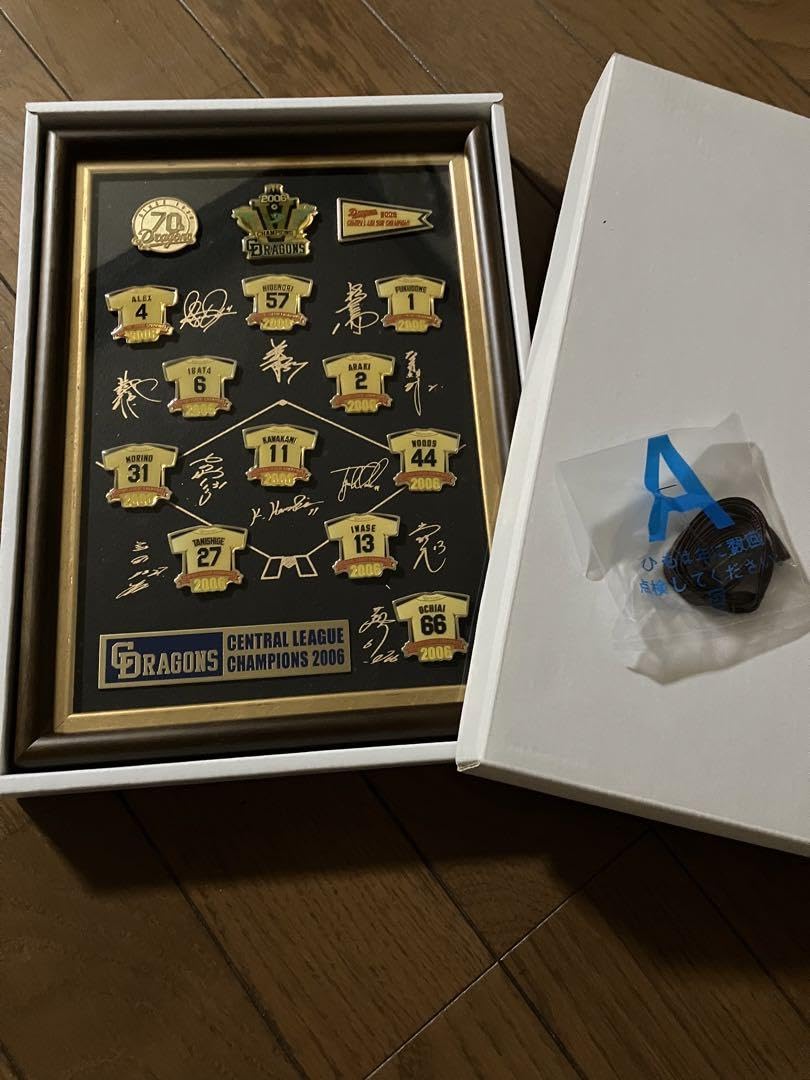 Amazon.co.jp: 2006年中日ドラゴンズプレミアムピンズセット : おもちゃ