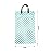 wegreeco Reusable Hanging Wet Dry Cloth Diaper Bag (Checkerboard Mint Green)