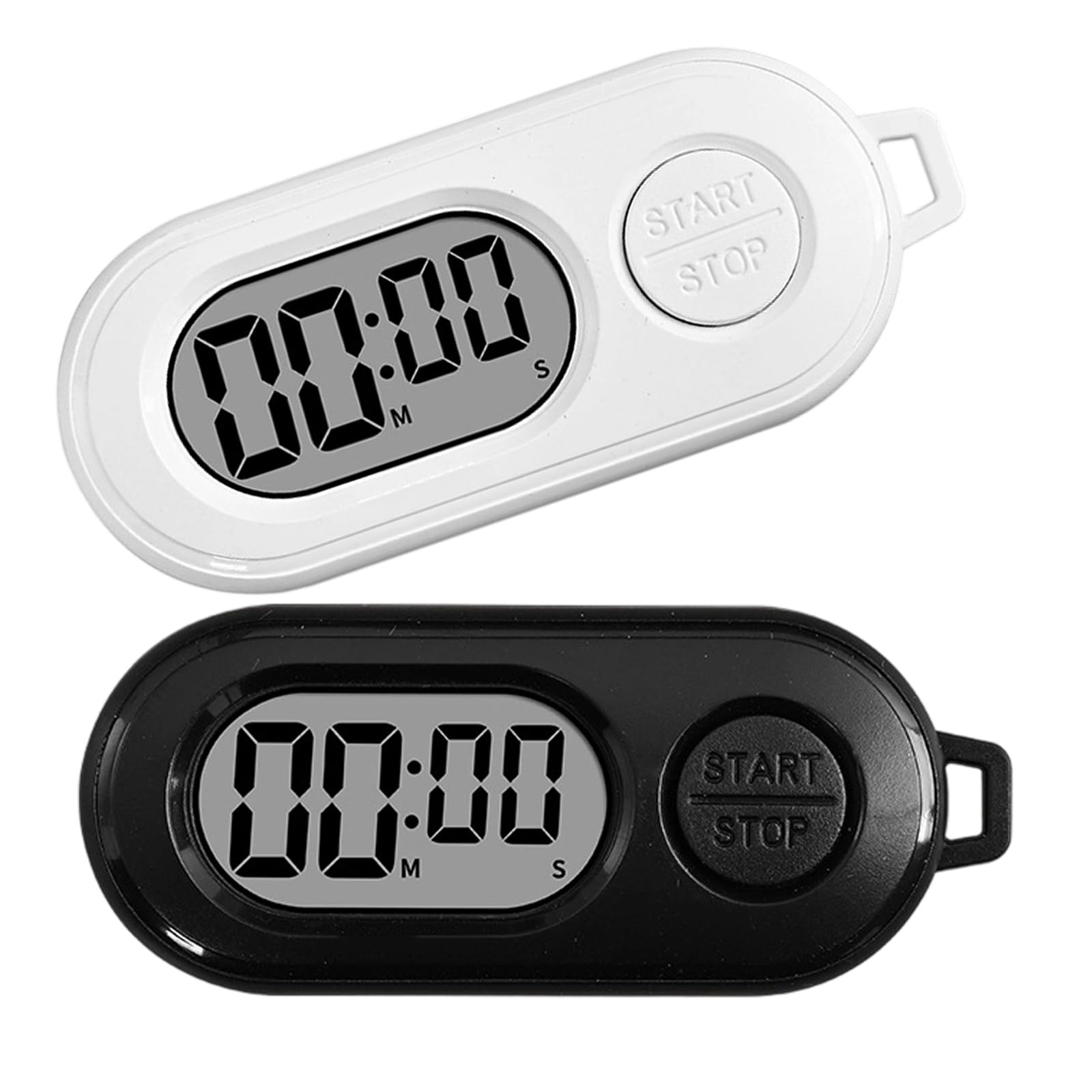 Keychains Digital Timer Timers High Accuracy Waterproof ABS Upgrades for Fitness Baking Experiments Not Scratch Timer