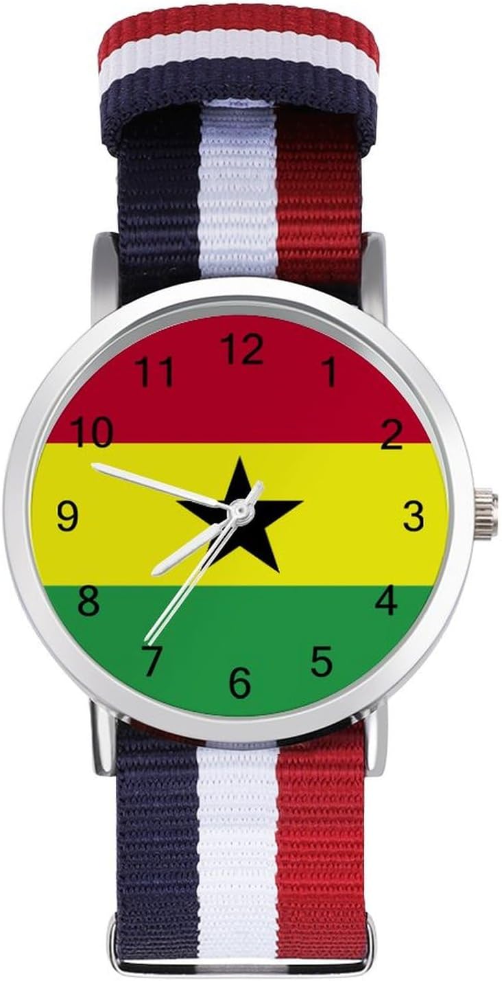 Lithuania Flag Wrist Watches,Men and Women Fashion Minimalist Watch