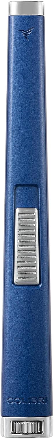 Colibri Aura 10mm Flat Flame Torch Lighter, Multi-Purpose Butane Refillable, Candle, Camping Accessories. Single Action Torch and Refillable Butane.