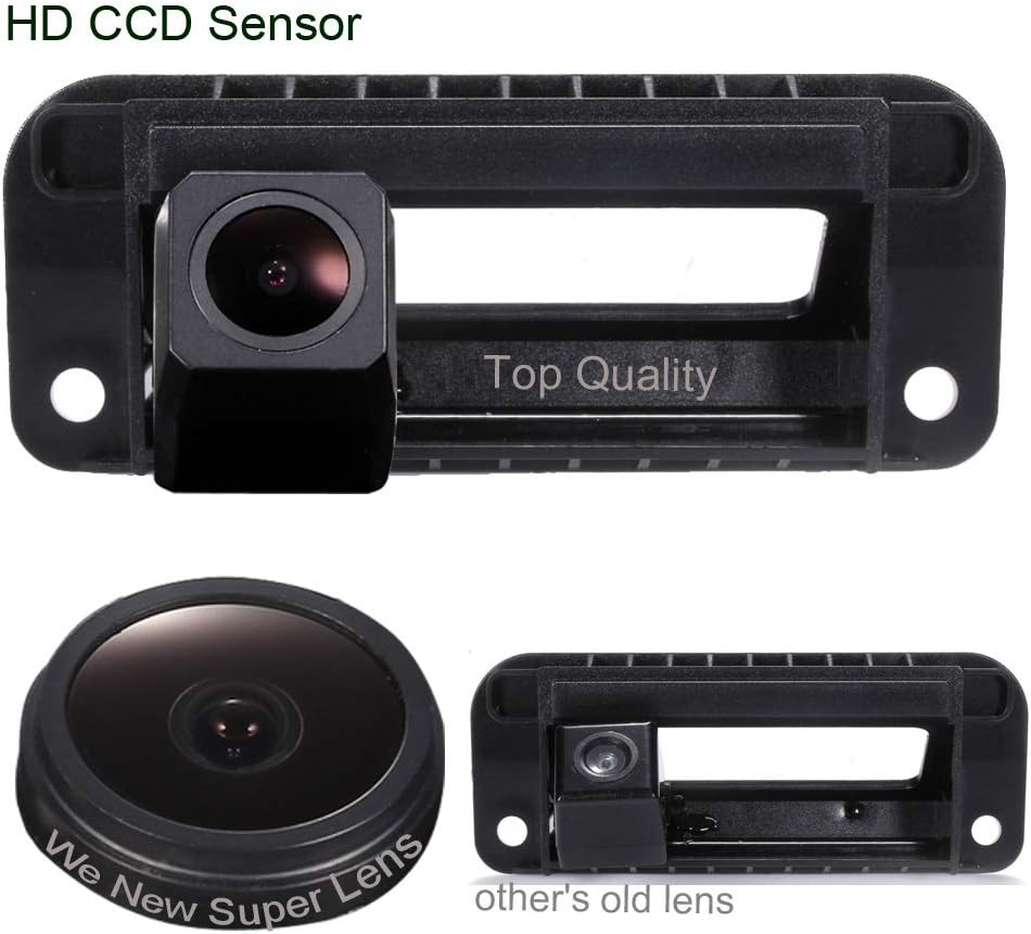 Rückfahrkamera Set Für Mercedes CLA-Klasse 2013-2018 - AHD HD Kofferraumgriff Kamera
