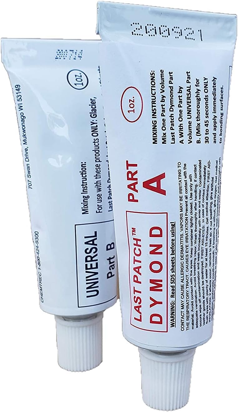 Bonstone Last Patch Dymond Stone Repair Adhesive for Granite, Marble, Travertine, Natural Stone (Exterior Grade, Uv Stable, Knife Grade) (2 oz. kit)