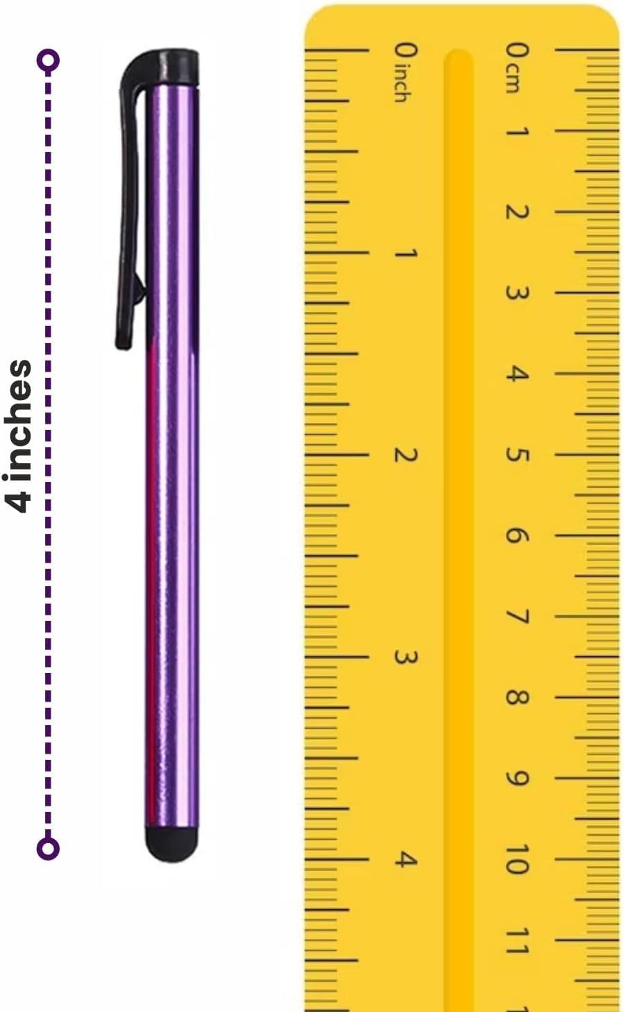 Lápices capacitivos para pantallas táctiles, paquete de 500 piezas de estilistas, universales de metal largo, bolígrafos de pantalla táctil para iPad, iPhone, Android, Galaxy, Chrome Book, tabletas